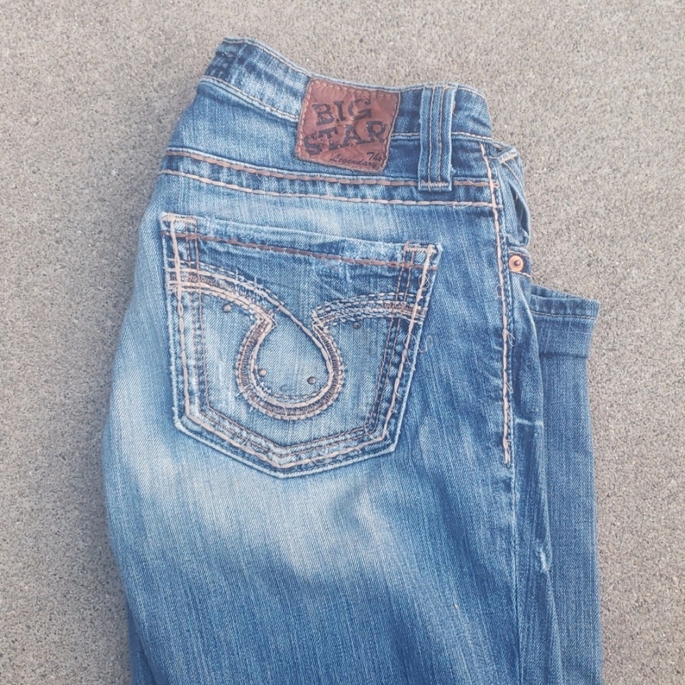 Big star Casey k skinny jeans low rise fit